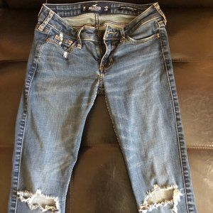 Hollister Destroyed Jeans